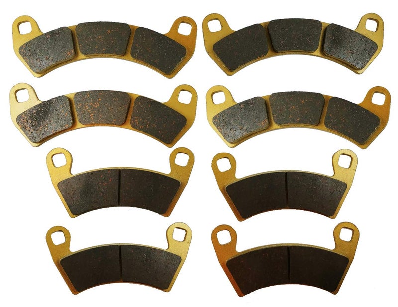 Traild Polaris RZR XP TURBO/XP 4 TURBO/PRO XP/PRO XP 4 2016-2026 Ceramic Brake Pad Set Front & Rear - Image 2